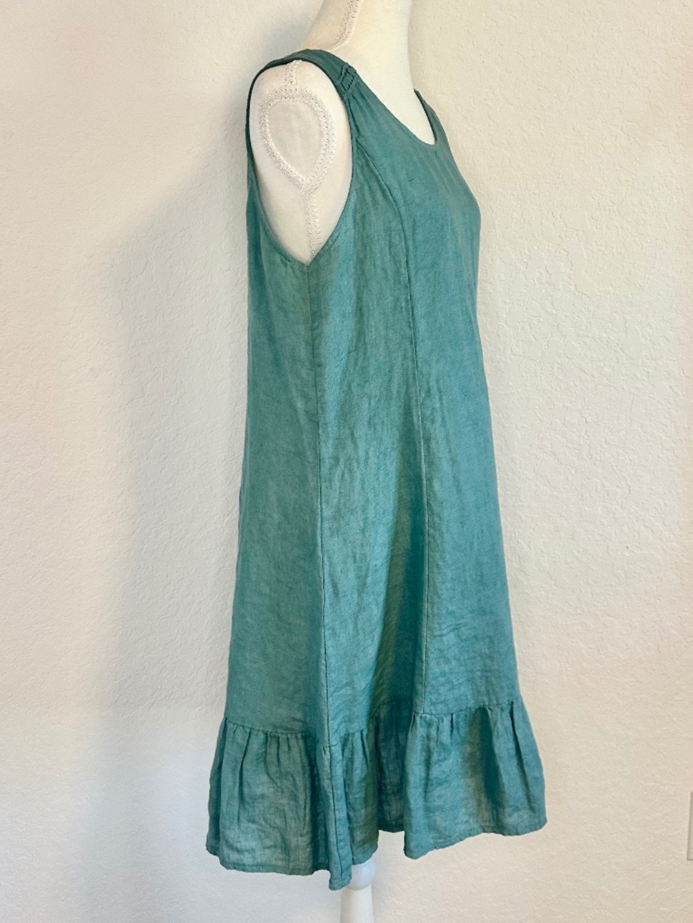 Terzo Millennio Made in Italy 100% Linen Dress, Size M - Picture 5 of 9